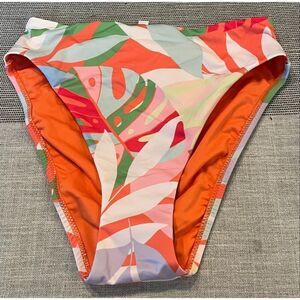 Sanctuary Women's Summer Palms High-Leg High-Rise Bikini -XS